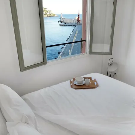 Waterfront Panoramic Sea View, Balcony, Ac Apartment Nice
