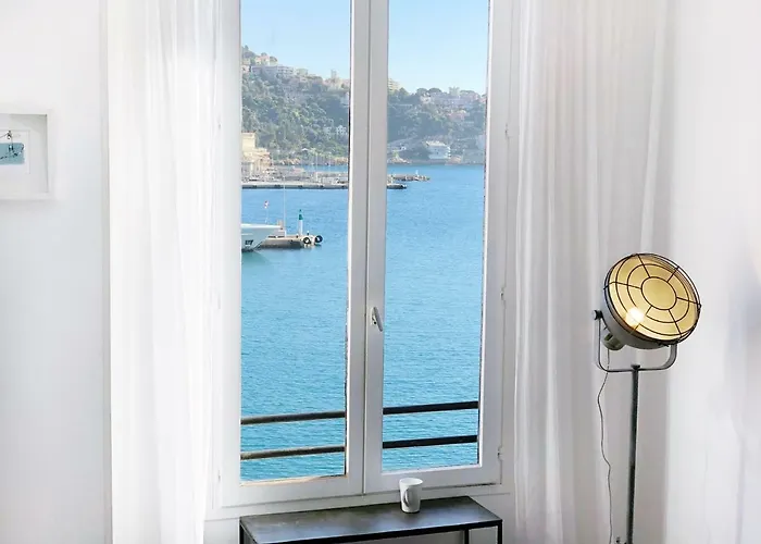 Waterfront Panoramic Sea View, Balcony, Ac Appartement