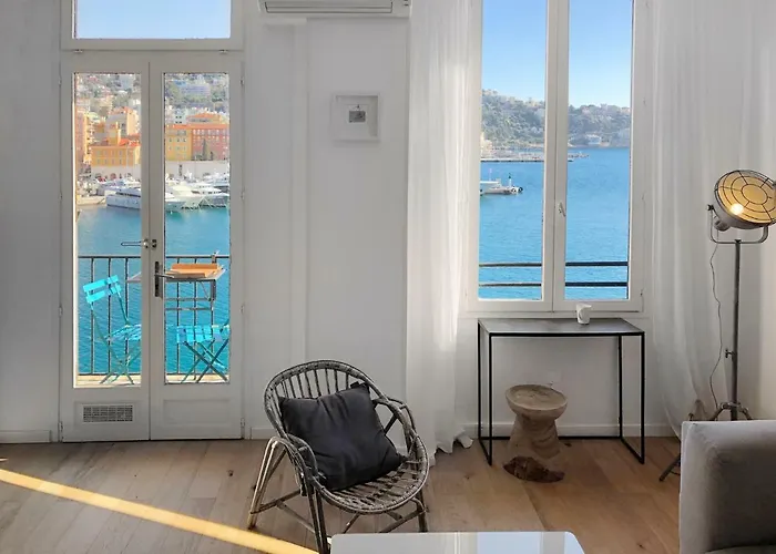 Waterfront Panoramic Sea View, Balcony, Ac Appartement